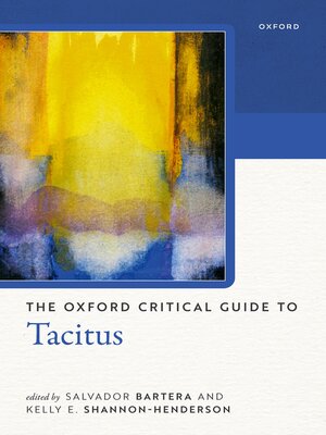 cover image of The Oxford Critical Guide to Tacitus
